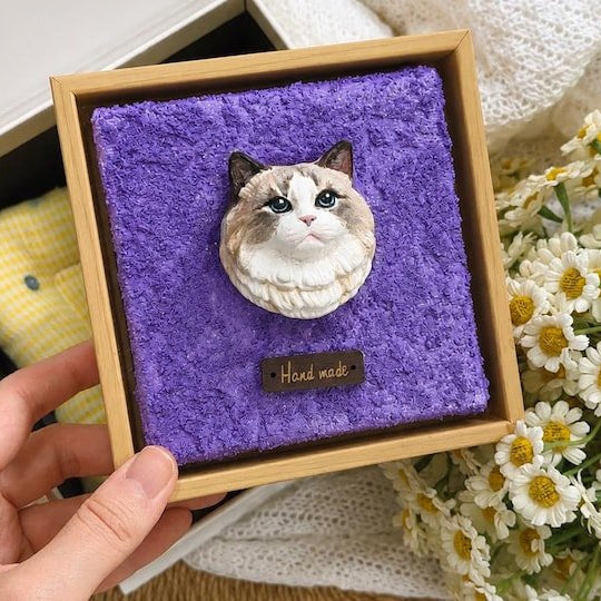 Ceramic Pet Memorial Gift - Watercolor Art by PaintMySoul