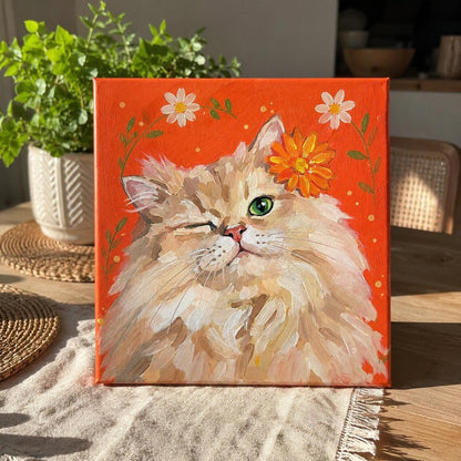 Custom Acrylic Pet Paintings - Watercolor Art by PaintMySoul
