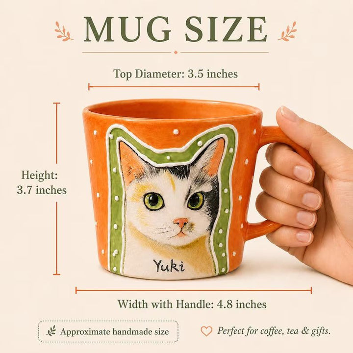Custom Pet Portrait Mug - Watercolor Art by PaintMySoul