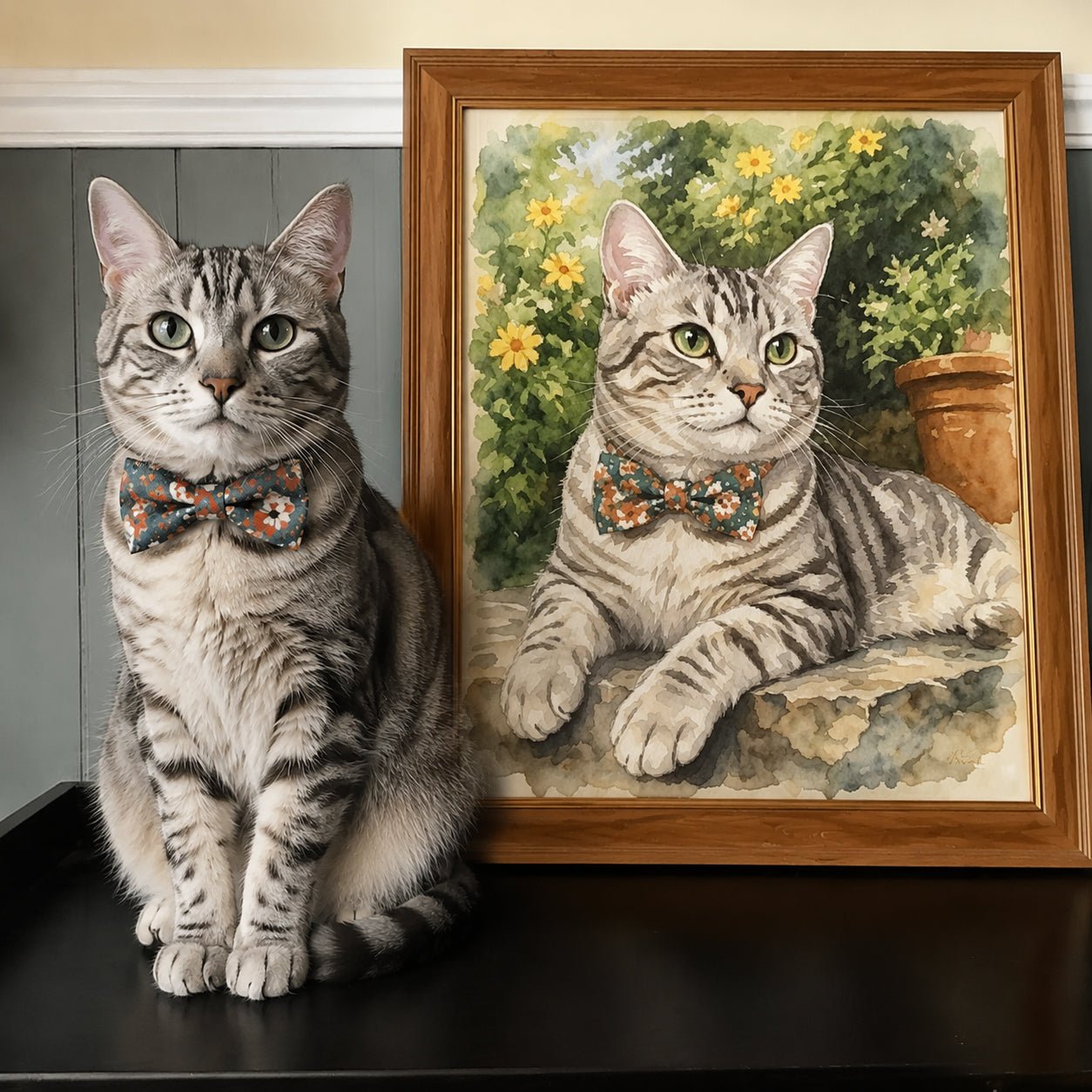 Custom Pet Watercolor Portrait - Watercolor Art by PaintMySoul