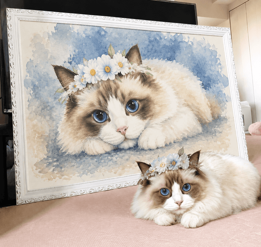 Custom Pet Watercolor Portrait - Watercolor Art by PaintMySoul